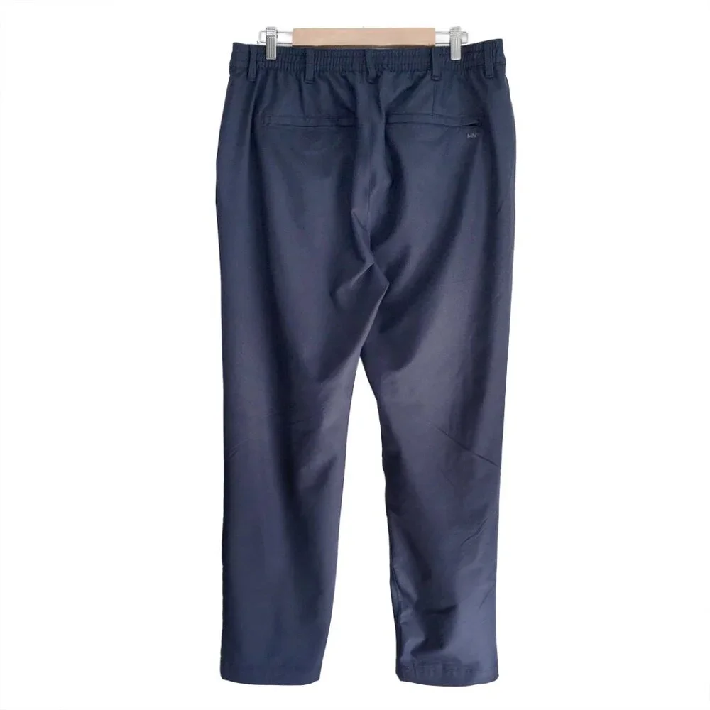 Marc New York Men's Navy Blue Computer Pants Size 35 X 30.